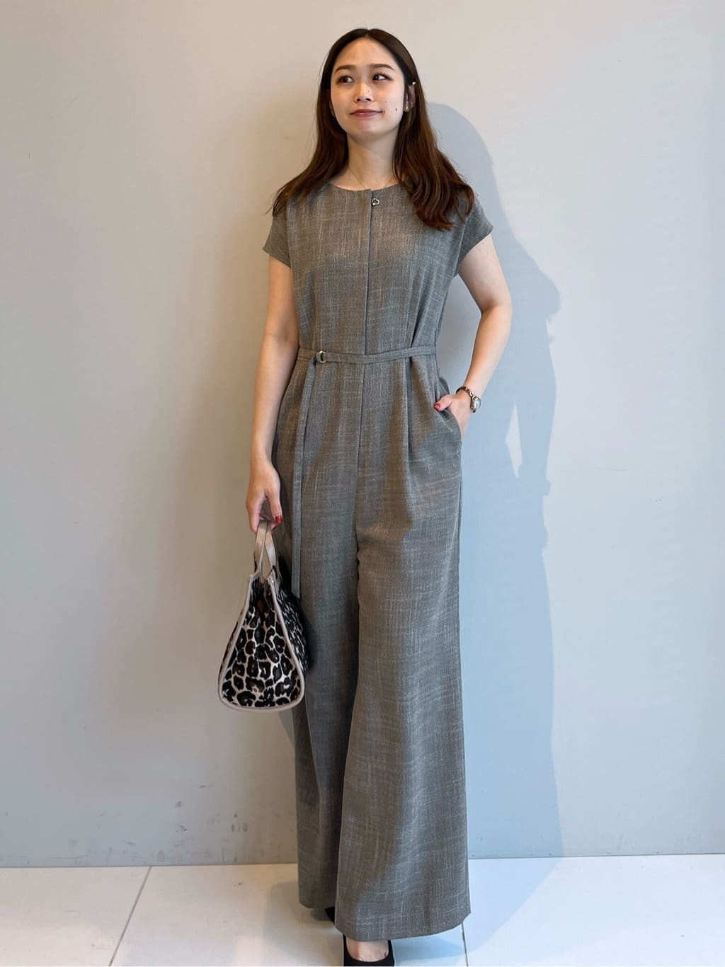 Saekoさんの「UNTITLED｜【接触冷感/オールインワン/洗える】梳毛調合繊コンビネゾン」を使ったコーディネート