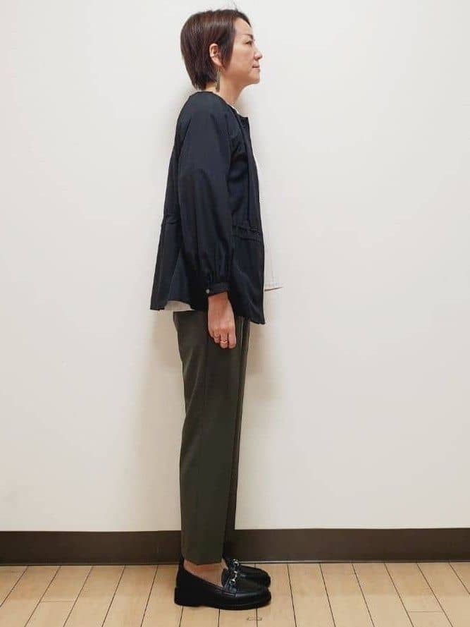 yuuさんの「Reflect｜【パンツにもスカートにも合わせやすい◎】ライティブルゾン」を使ったコーディネート