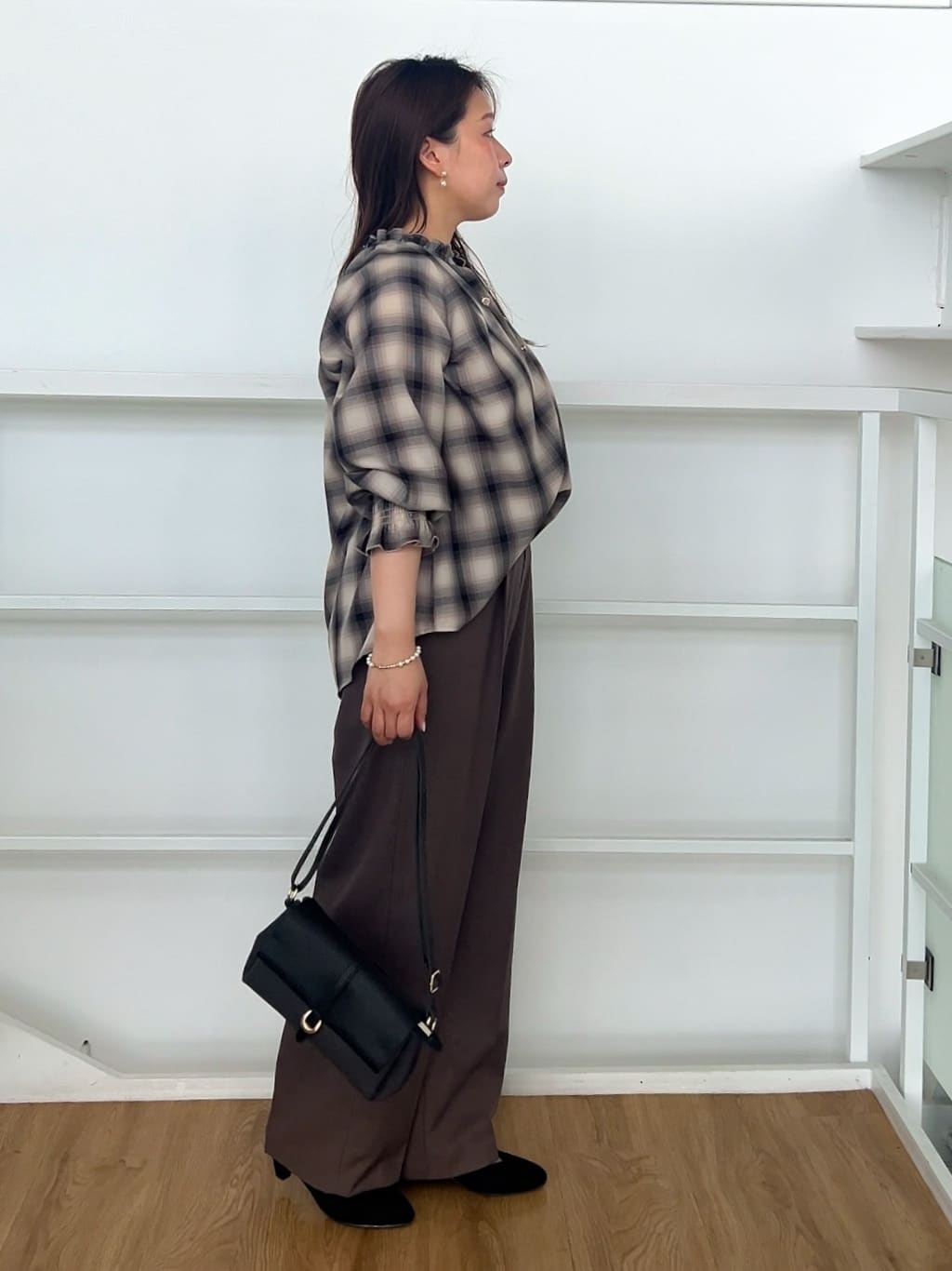 ちびゆきさんの「grove｜【人間工学】つつまれフィットパンプス【入卒対応可】」を使ったコーディネート