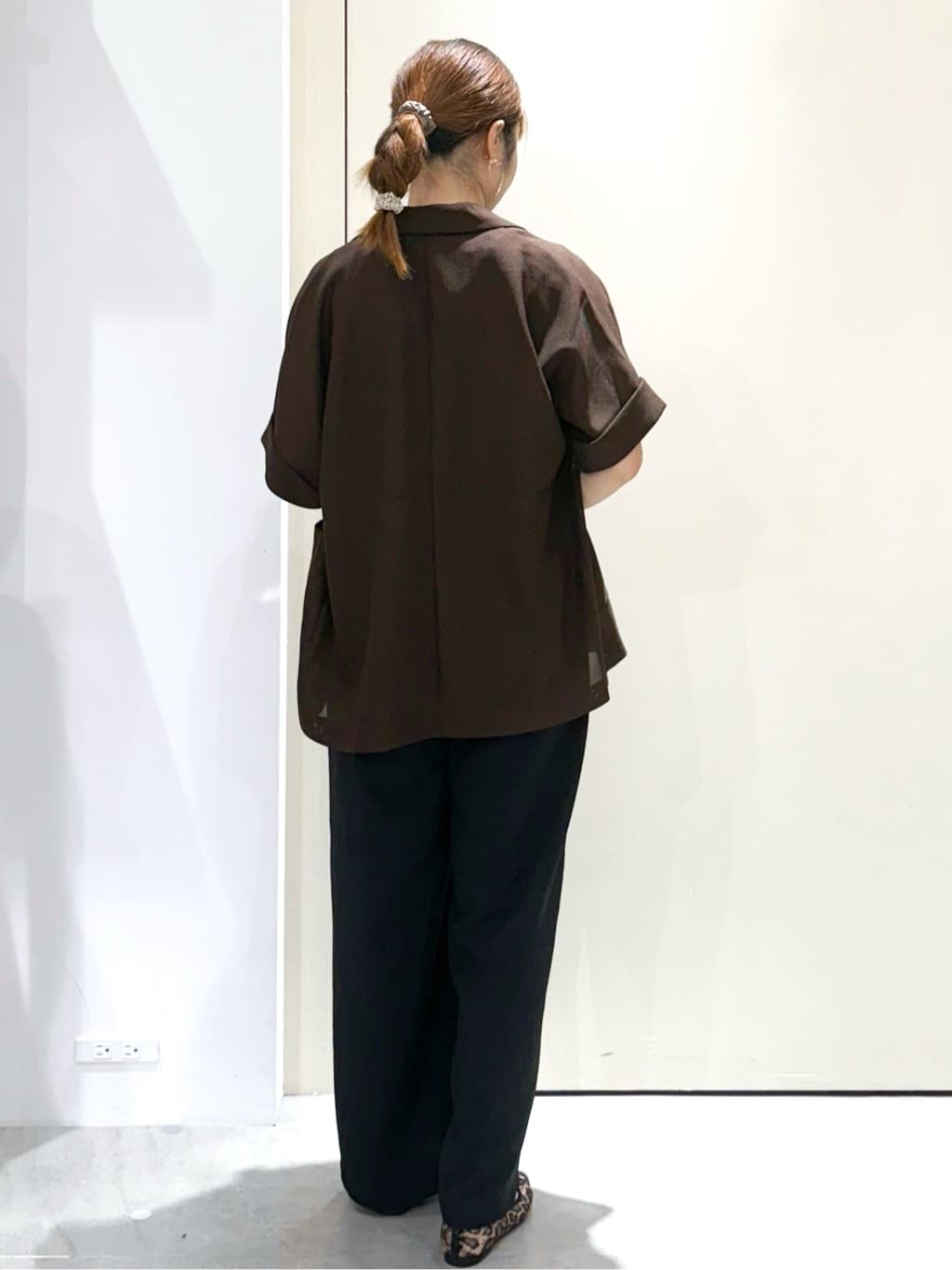 sayaさんの「OPAQUE.CLIP｜メッシュテーラードジャケット【洗濯機洗い可】」を使ったコーディネート