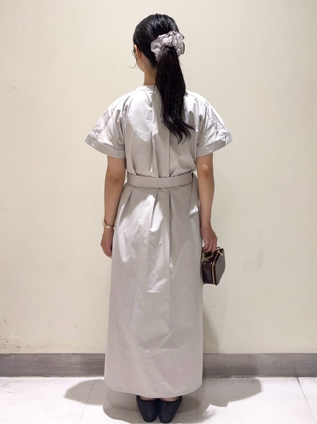 きみさんの「OPAQUE.CLIP｜ダブルポケットシャツワンピース【洗濯機洗い可】」を使ったコーディネート