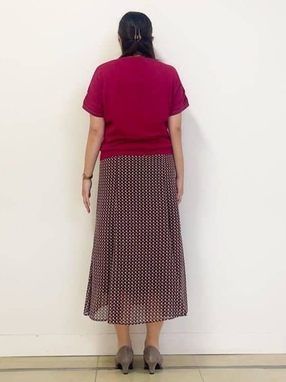 chisaさんの「Reflect｜【選べる7色◎／手洗い可／二の腕カバー】半袖ニット」を使ったコーディネート