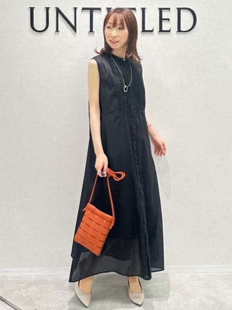 Miwaさんの「UNTITLED｜フープトップネックレス」を使ったコーディネート