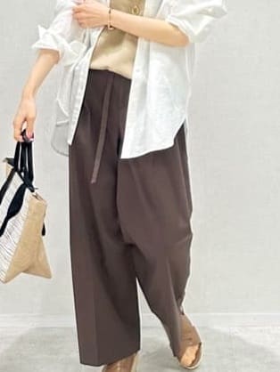 Miwaさんの「UNTITLED｜ライトダブルリングネックレス」を使ったコーディネート