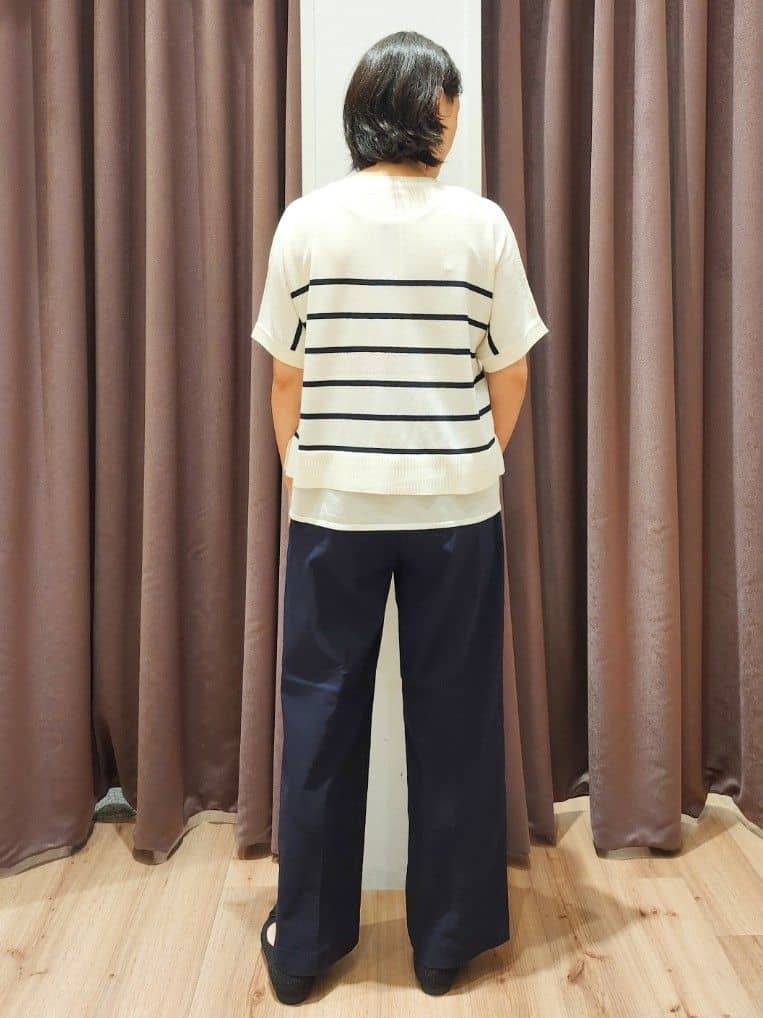 さくさんの「grove｜最終お値下げ！！【人間工学】つつまれフィットバレエシューズ （抗菌防臭加工裏地使用）」を使ったコーディネート