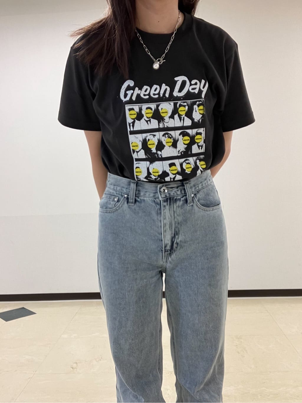 MAYUKIさんの「index｜ロックTシャツ別注アソート【GREEN DAY／METALLICA／THE BEATLES】」を使ったコーディネート