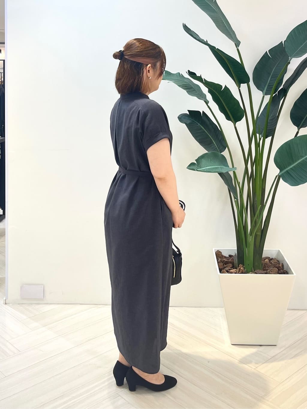 Tomoさんの「UNTITLED｜【UV/はっ水】リラククールワンピース」を使ったコーディネート