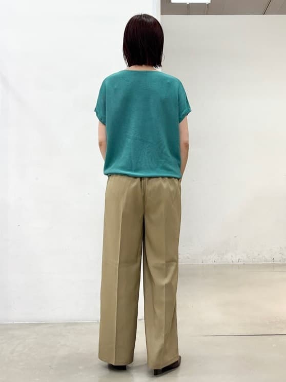 fujiさんの「THE SHOP TK｜【6色展開】さらさらフレンチニット【毛玉になりにくい/洗濯機OK】」を使ったコーディネート
