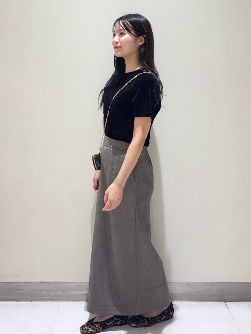 きみさんの「OPAQUE.CLIP｜フロッキーチュールTシャツ【洗濯機洗い可】」を使ったコーディネート