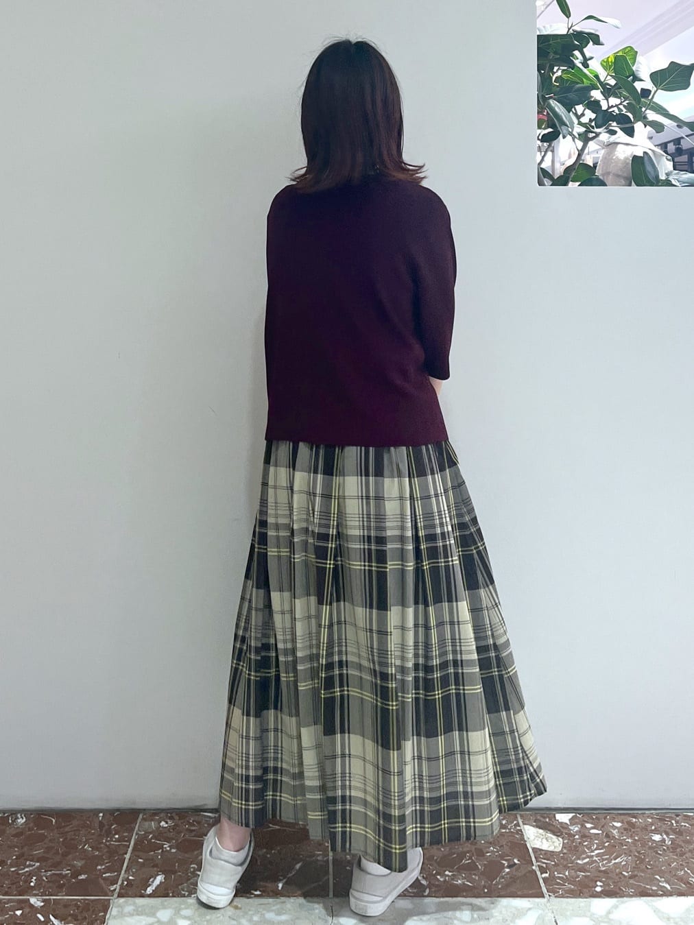 Makinoさんの「Dessin｜【UVカット/洗える】2WAY五分袖カーディガン」を使ったコーディネート