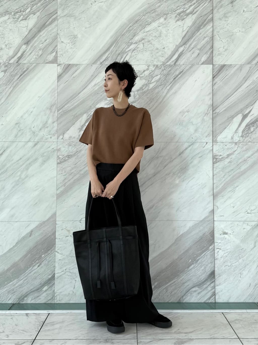 Kさんの「HIROKO HAYASHI｜PANIER（パニエ） トートバッグL」を使ったコーディネート
