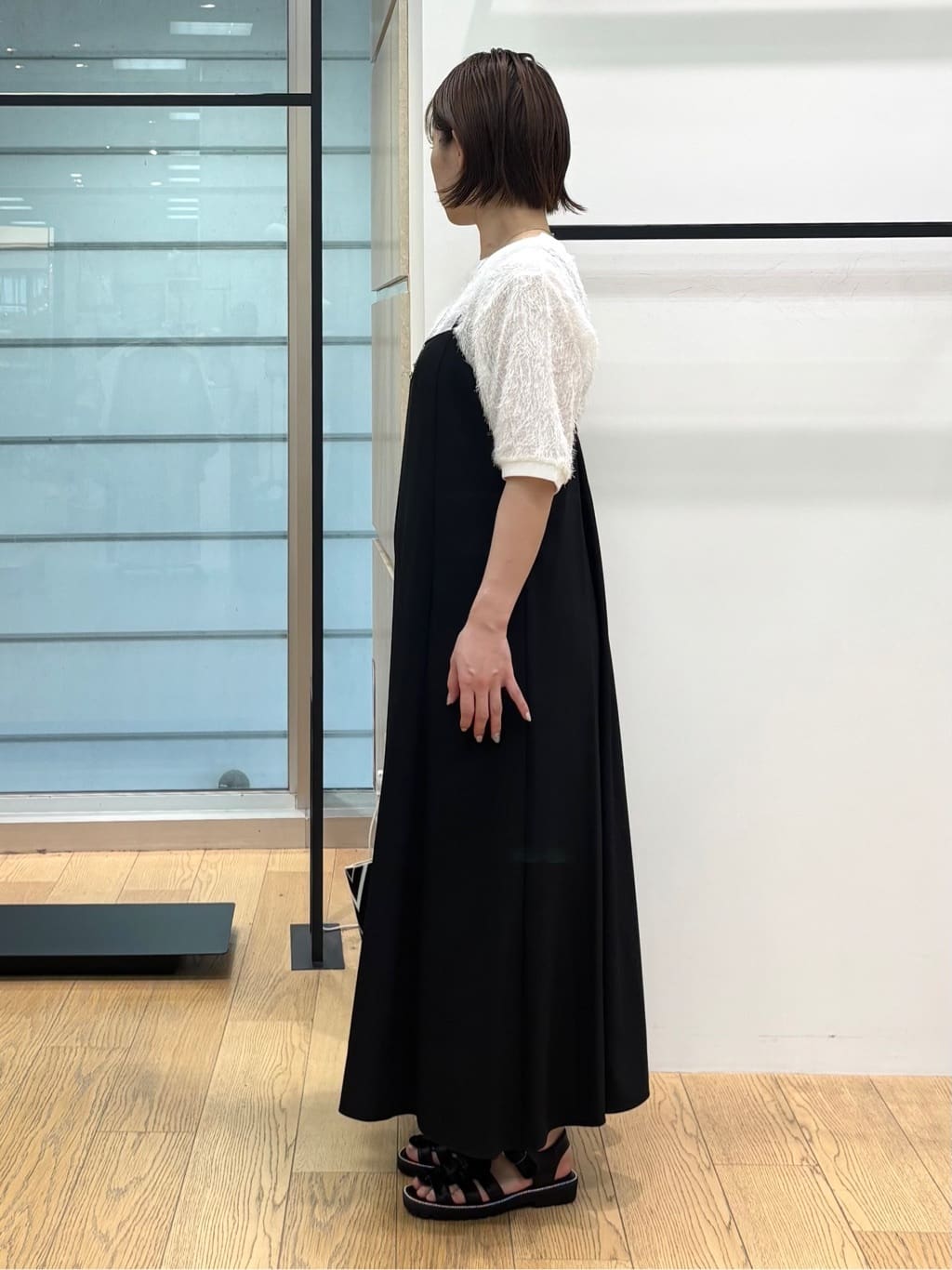 asamiさんの「INDIVI｜ヘアリージャカードトップス」を使ったコーディネート