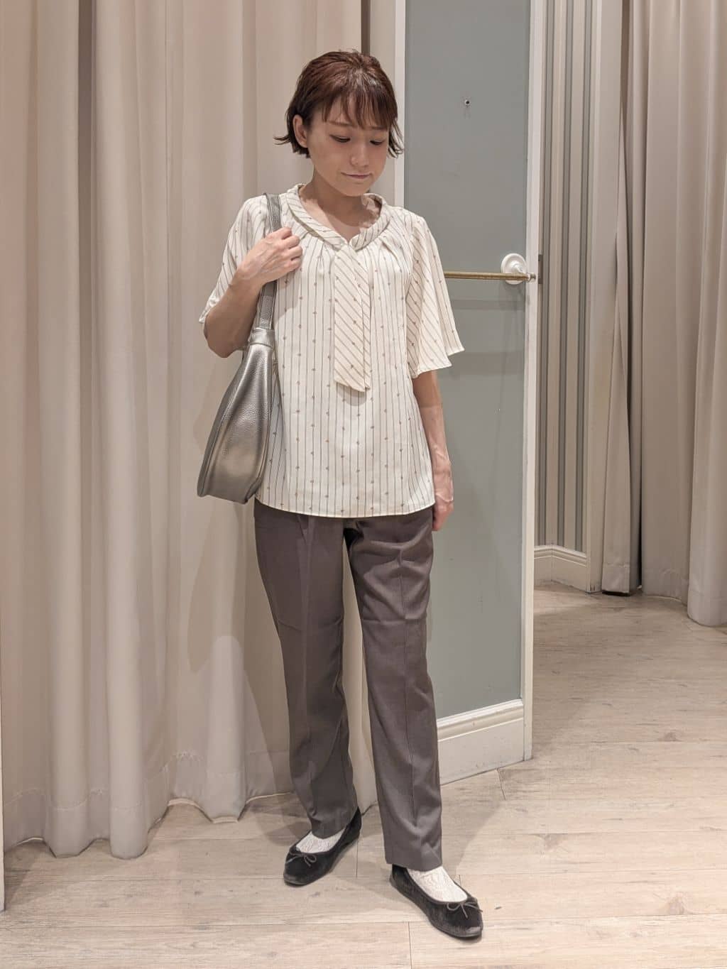 ちゃさんの「grove｜【人間工学】つつまれフィットバレエシューズ （抗菌防臭加工裏地使用）」を使ったコーディネート