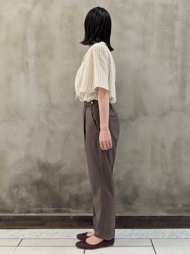 shioさんの「grove｜【人間工学】つつまれフィットバレエシューズ （抗菌防臭加工裏地使用）」を使ったコーディネート