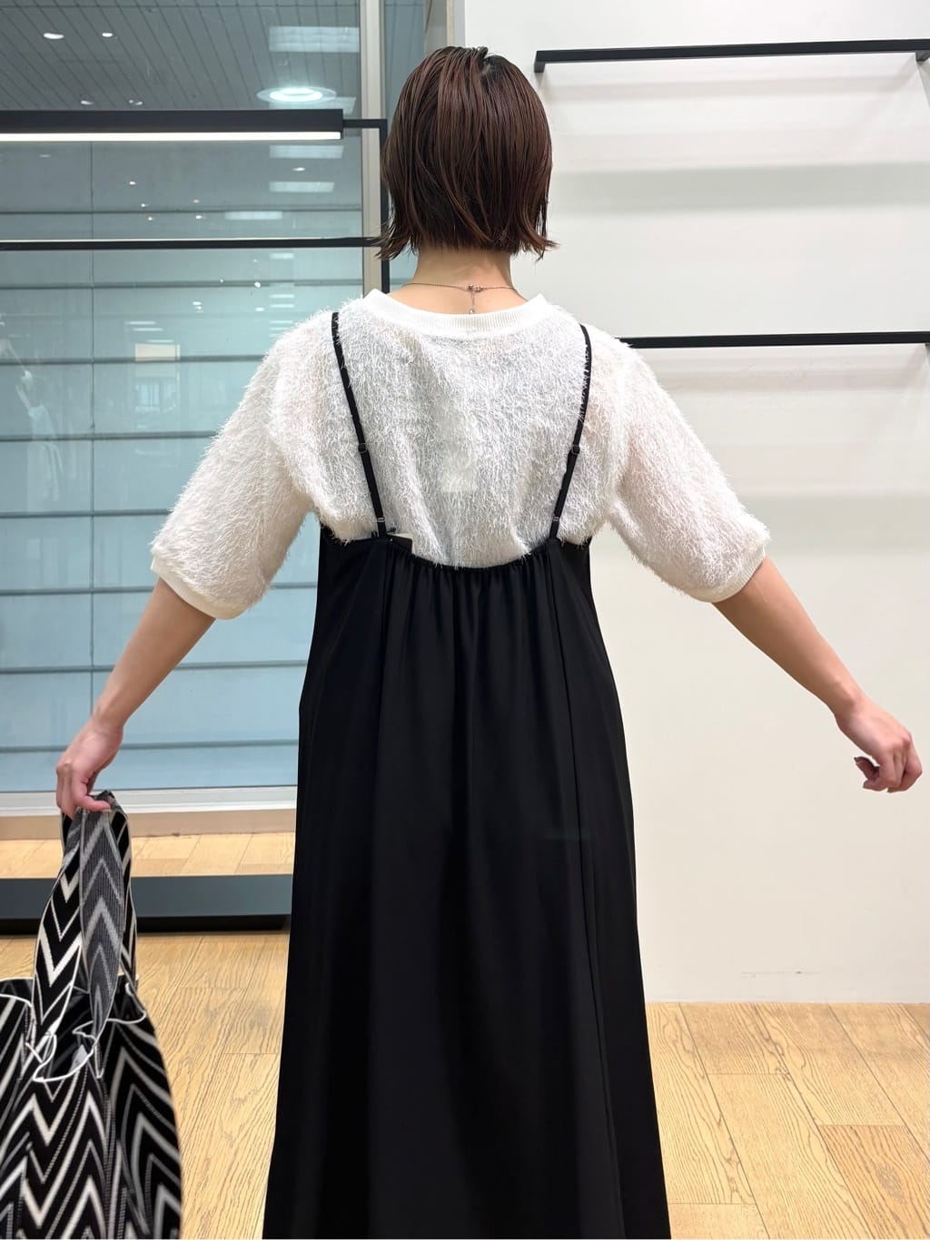 asamiさんの「INDIVI｜ヘアリージャカードトップス」を使ったコーディネート