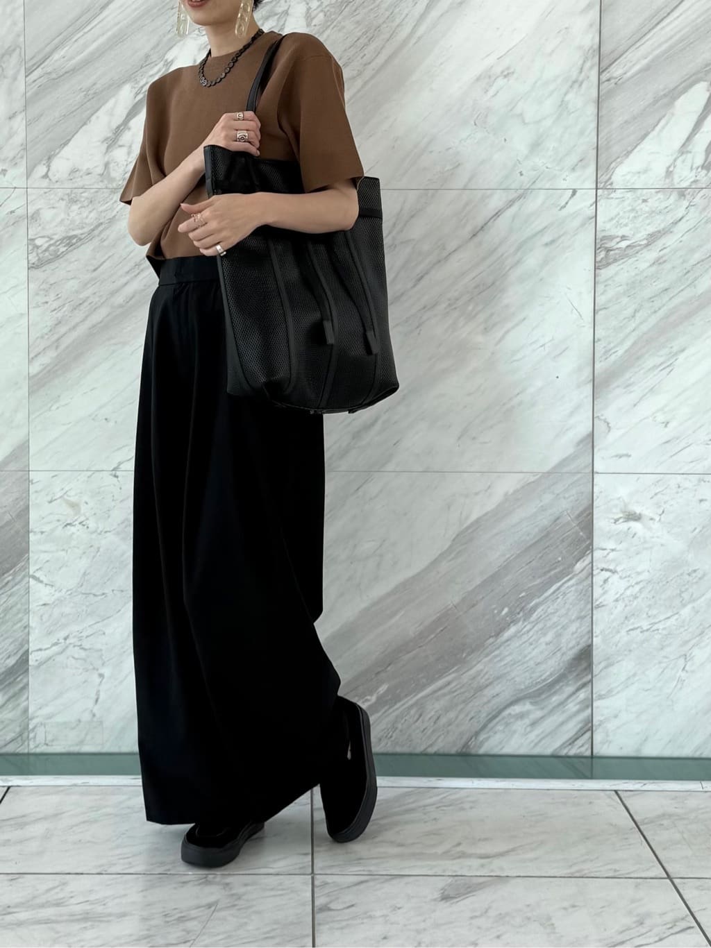 Kさんの「HIROKO HAYASHI｜PANIER（パニエ） トートバッグL」を使ったコーディネート