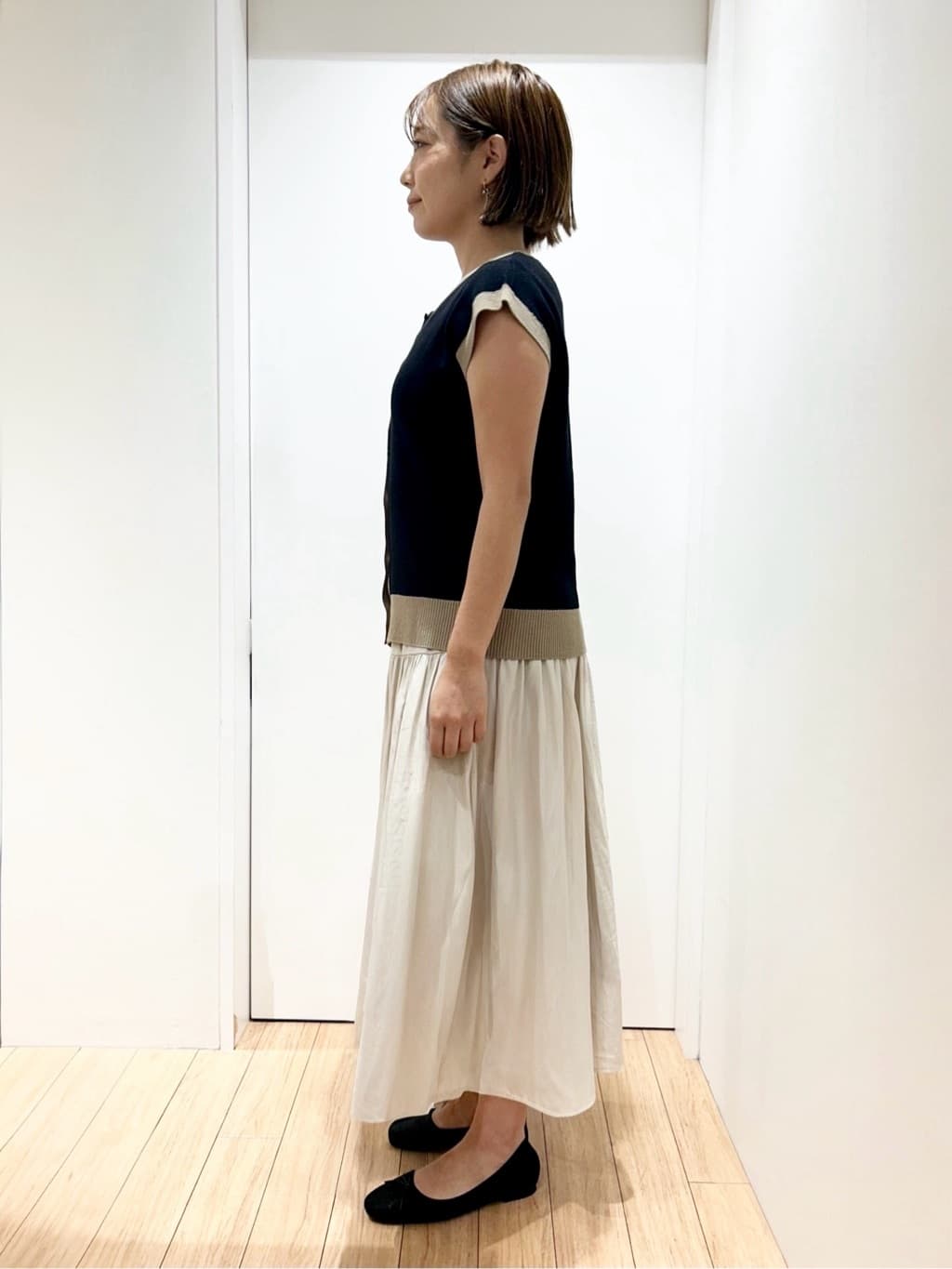 shihoさんの「grove｜最終お値下げ！！【人間工学】つつまれフィットバレエシューズ （抗菌防臭加工裏地使用）」を使ったコーディネート