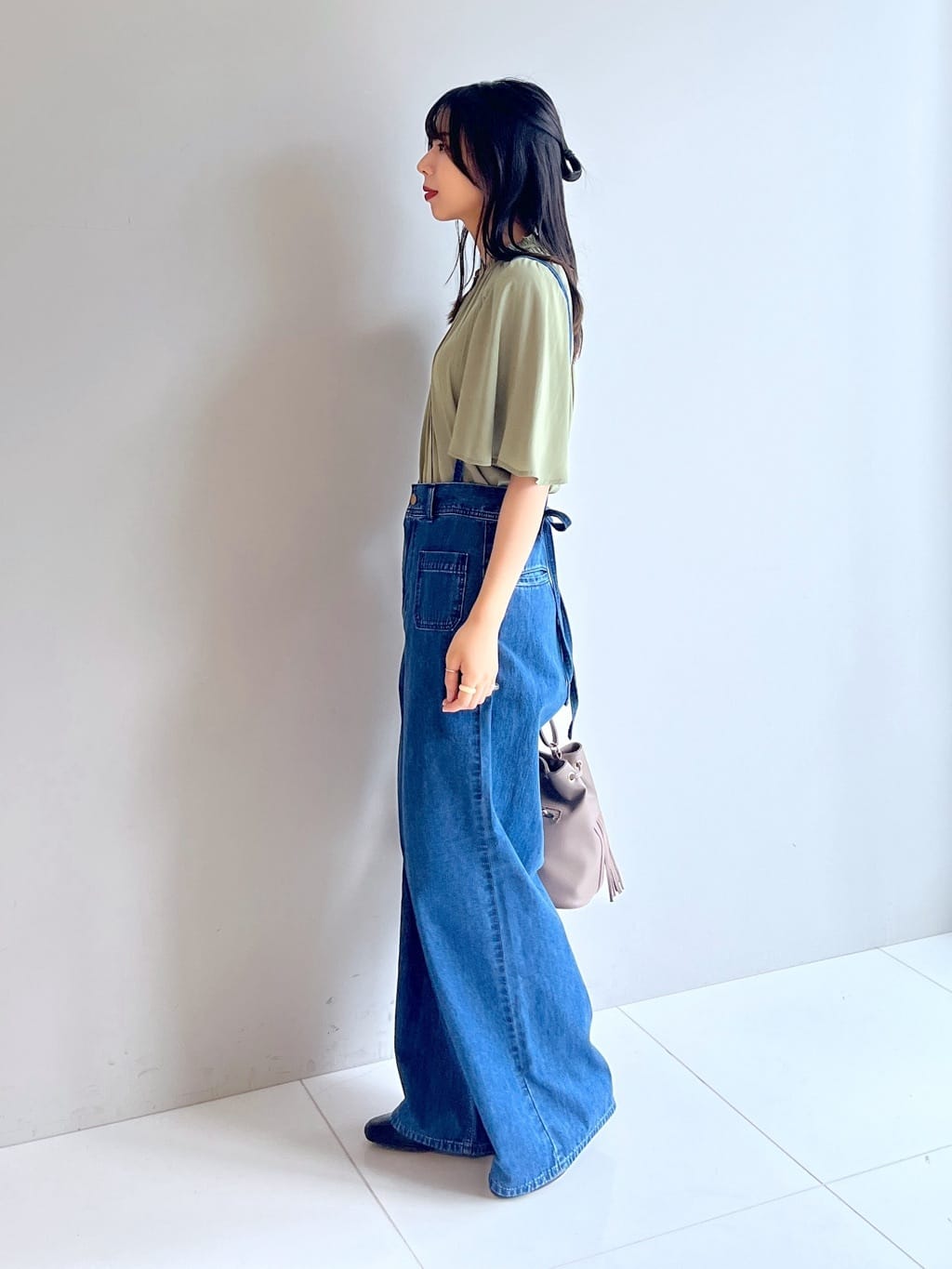cotaniさんの「grove｜【Lee&times;grove別注】SAILOR STRAP DENIM」を使ったコーディネート
