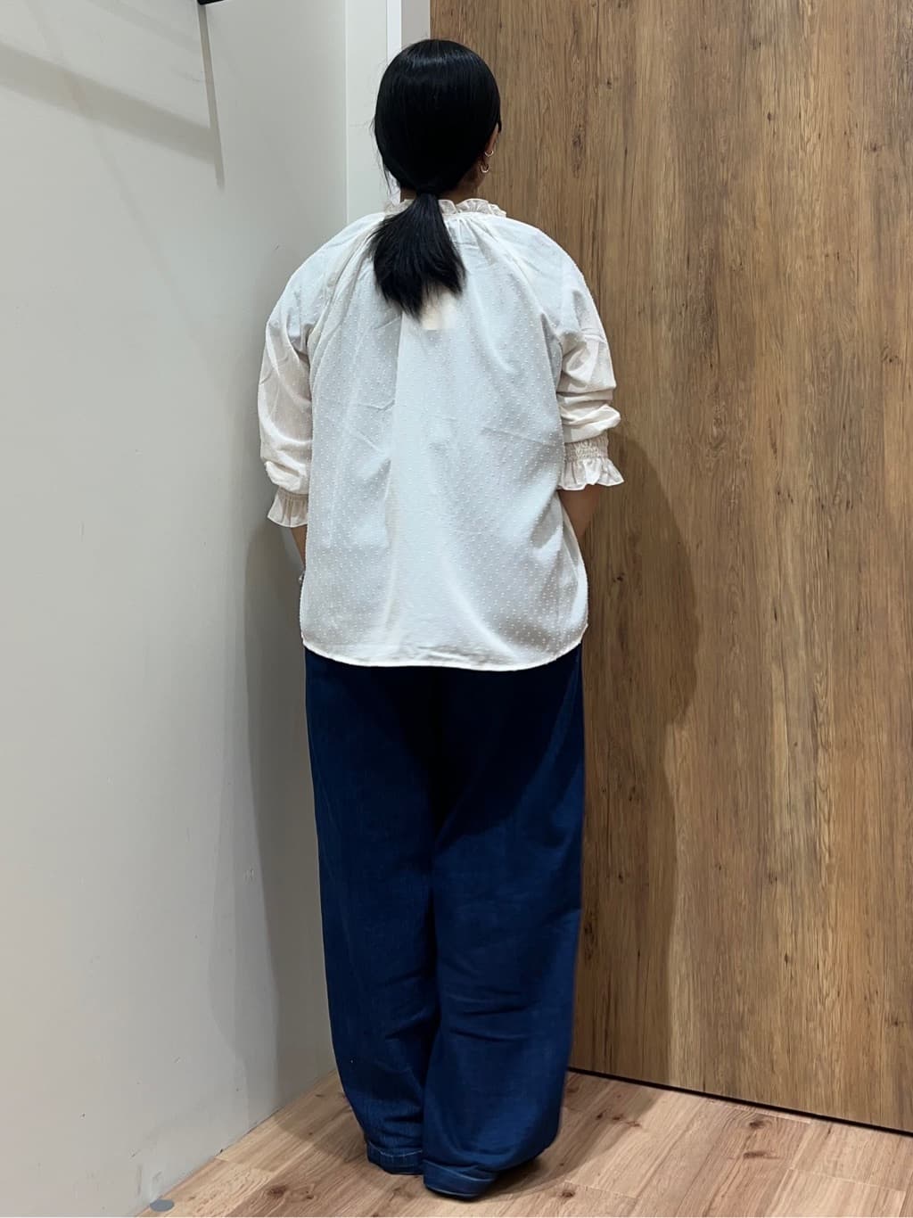 Reinaさんの「grove｜【人間工学】つつまれフィットバレエシューズ （抗菌防臭加工裏地使用）」を使ったコーディネート