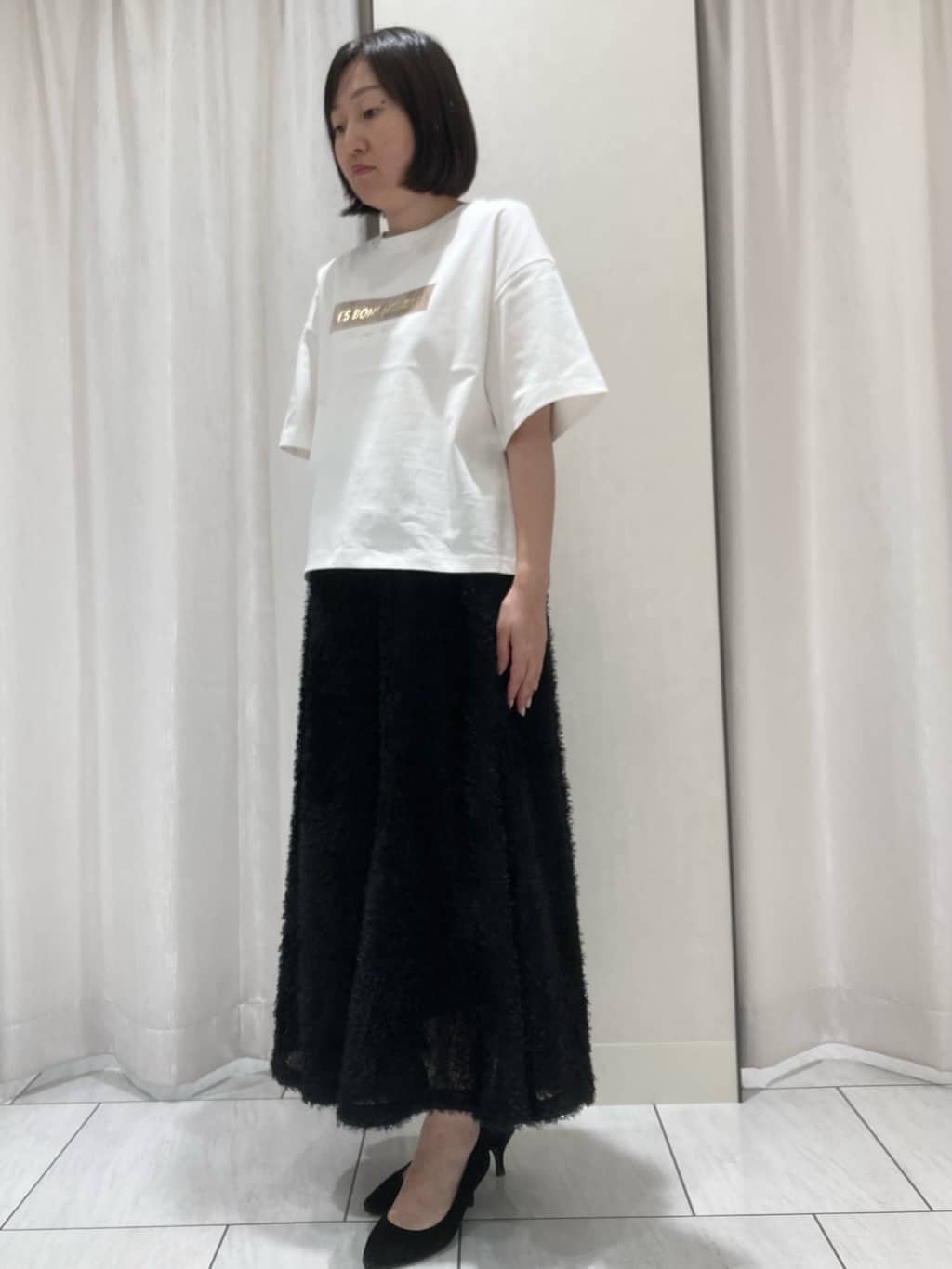 わたなべさんの「UNTITLED｜【吸水速乾/洗える】ハーフスリーブジャケット」を使ったコーディネート