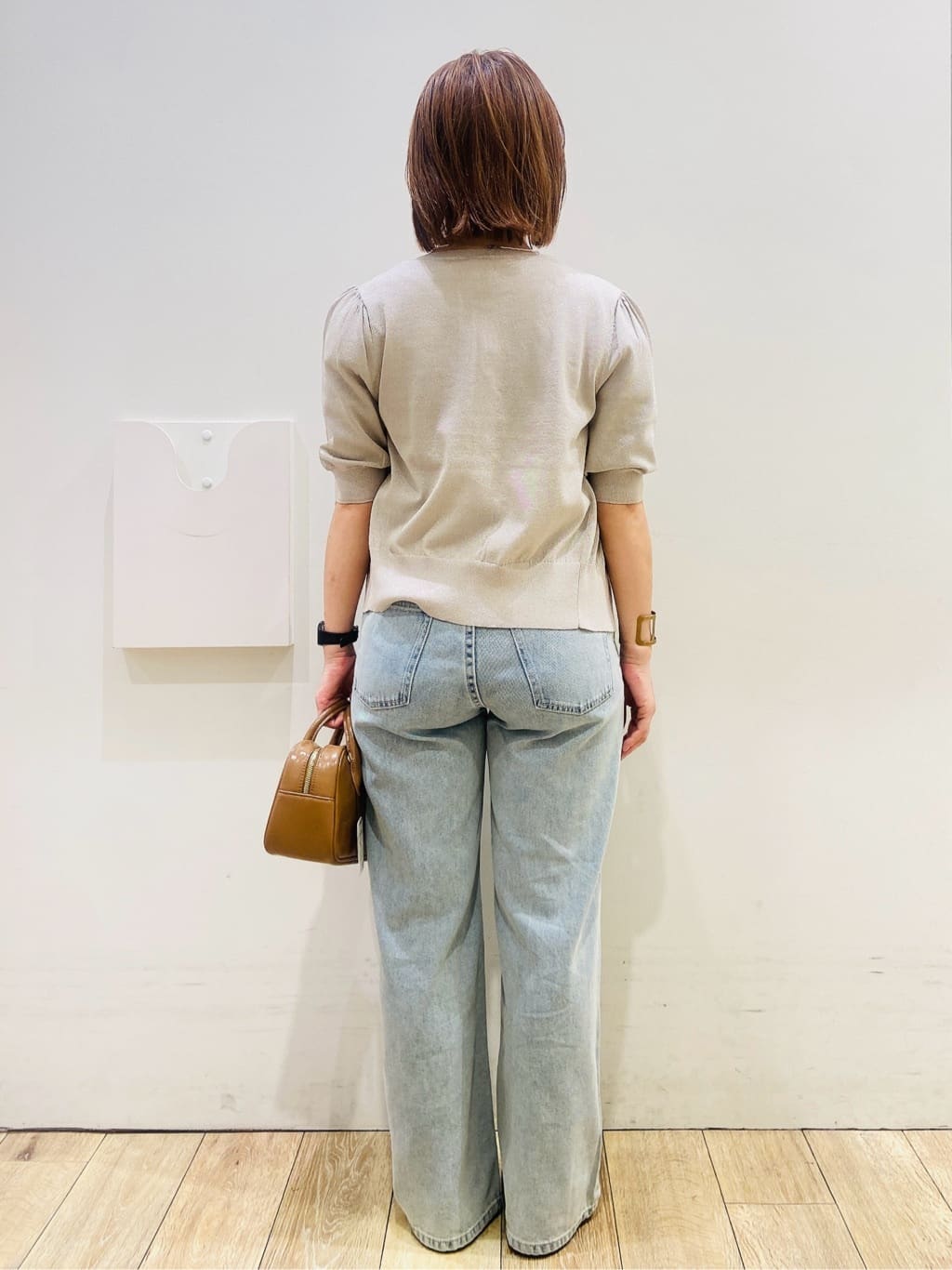 YUKOさんの「index｜《7色展開／XS-LLサイズ》多機能タックスリーブトップス【汗ジミ防止／吸水速乾／接触冷感／UVケア」を使ったコーディネート