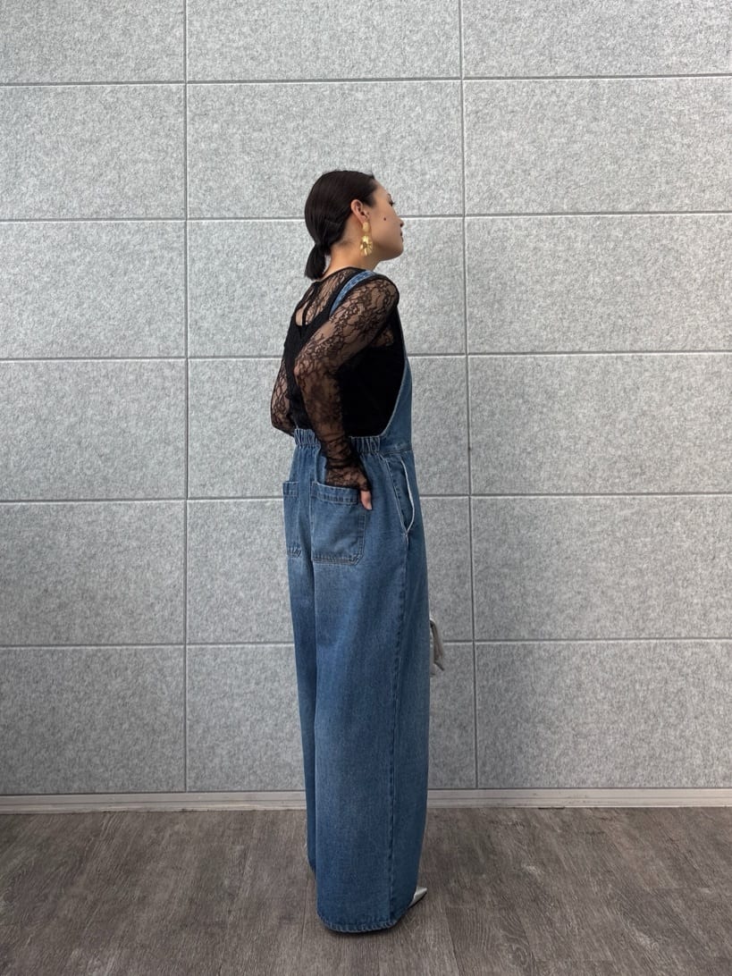 ayanoさんの「INDIVI｜レースストレッチカットソー」を使ったコーディネート