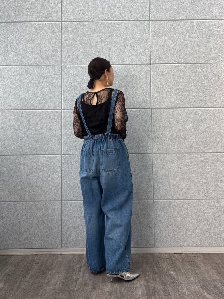 ayanoさんの「INDIVI｜レースストレッチカットソー」を使ったコーディネート