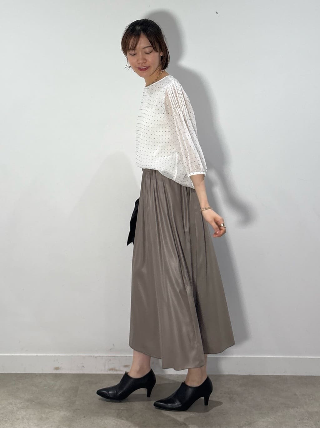 kanaeさんの「INDIVI｜【軽く羽織れる！】ダブルジャケット」を使ったコーディネート