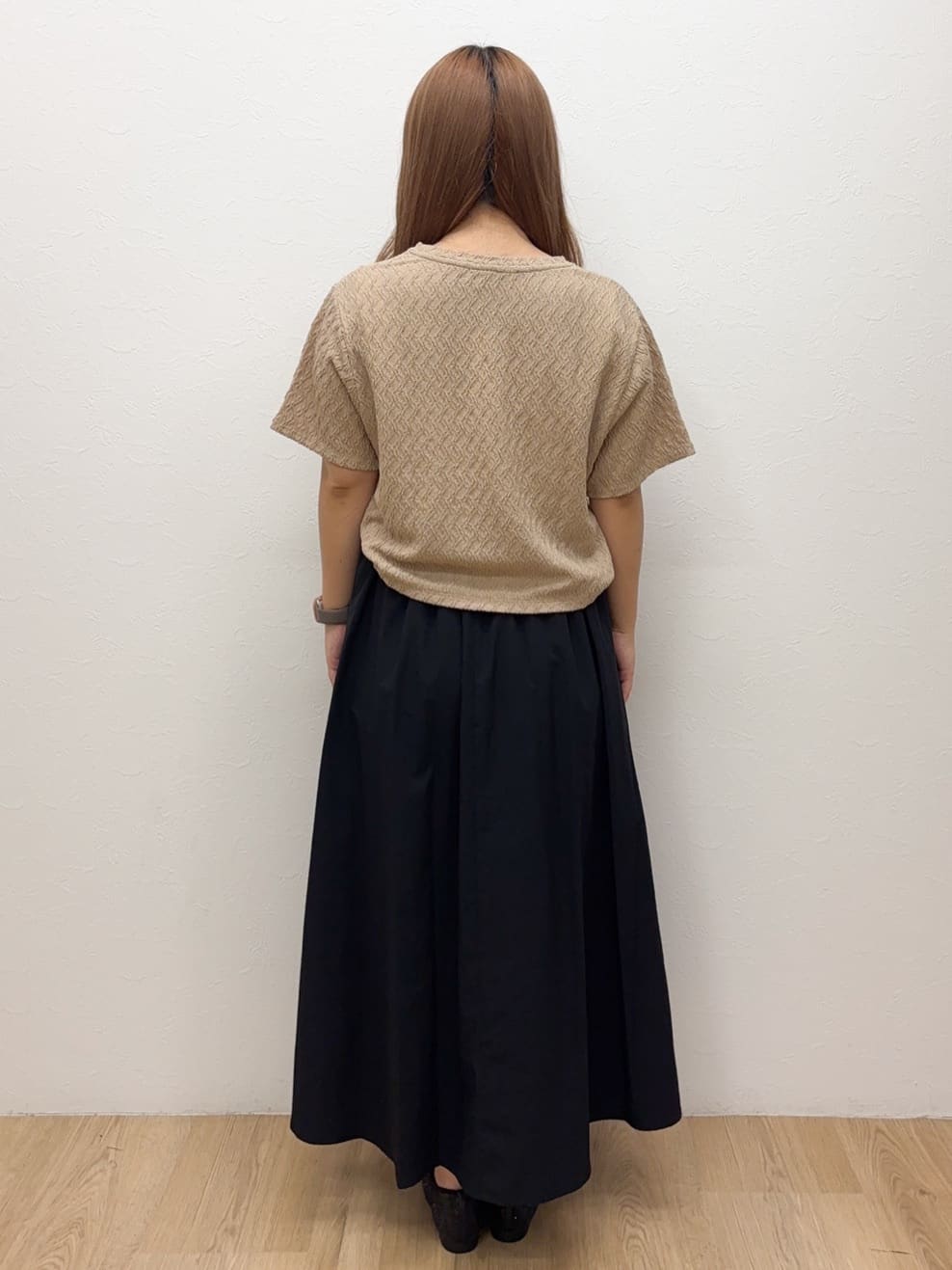 Haruさんの「OPAQUE.CLIP｜ふくれジャカードトップス【洗濯機洗い可】」を使ったコーディネート