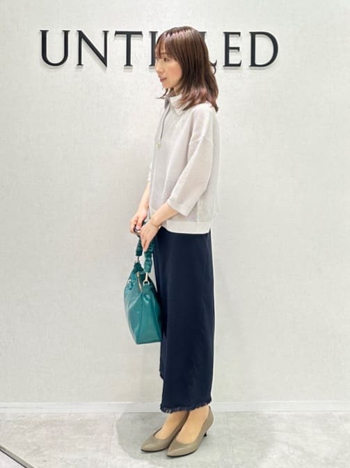Miwaさんの「UNTITLED｜コットンテレコタンクトップ」を使ったコーディネート