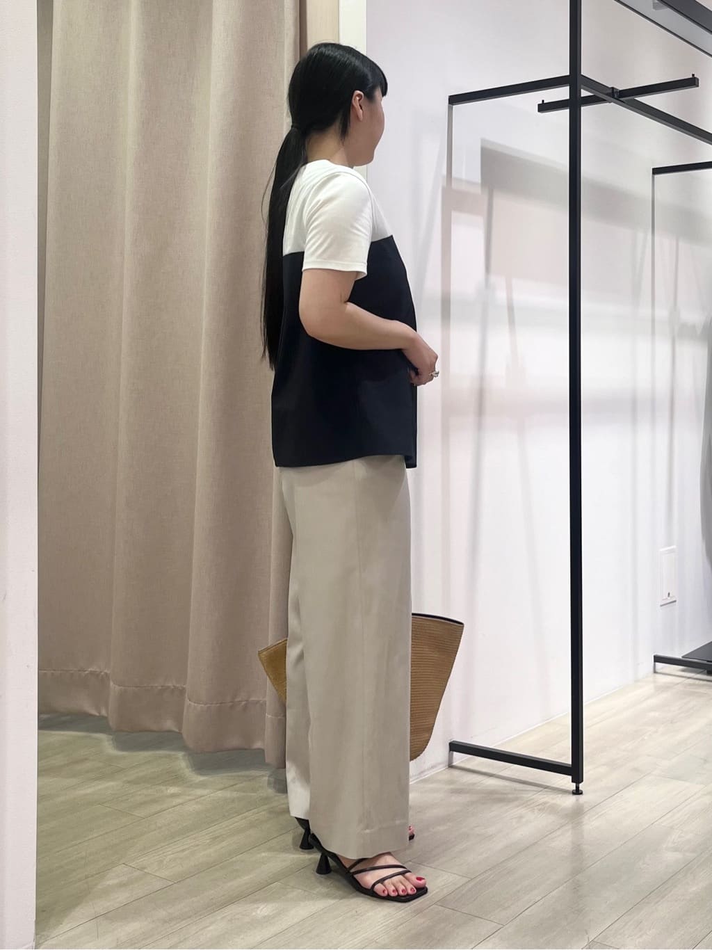 hasuさんの「INDIVI｜ラウンドショートネックレス」を使ったコーディネート