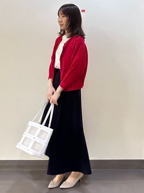 Miwaさんの「UNTITLED｜フープトップネックレス」を使ったコーディネート