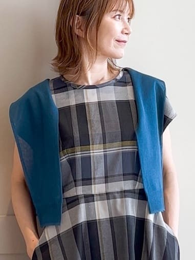 yamakoさんの「grove｜【雑誌掲載】洗えるシアーカーディガン」を使ったコーディネート