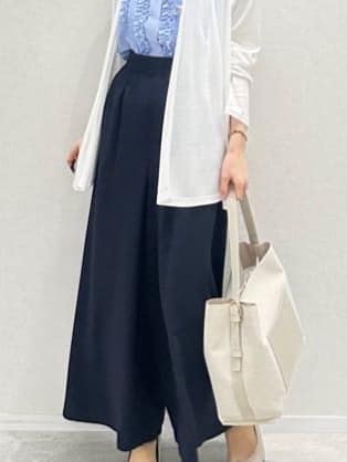 Miwaさんの「UNTITLED｜◆【接触冷感/UV機能/遮熱】ジャージカーディガン」を使ったコーディネート