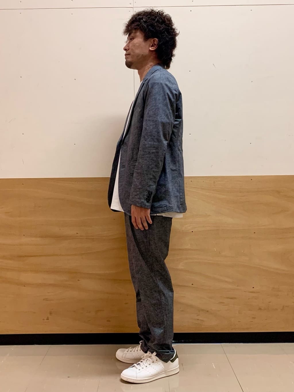 MATUさんの「THE SHOP TK｜スマートムーブメッシュバーズアイジャケット【軽量/洗濯機OK/セットアップ可】」を使ったコーディネート
