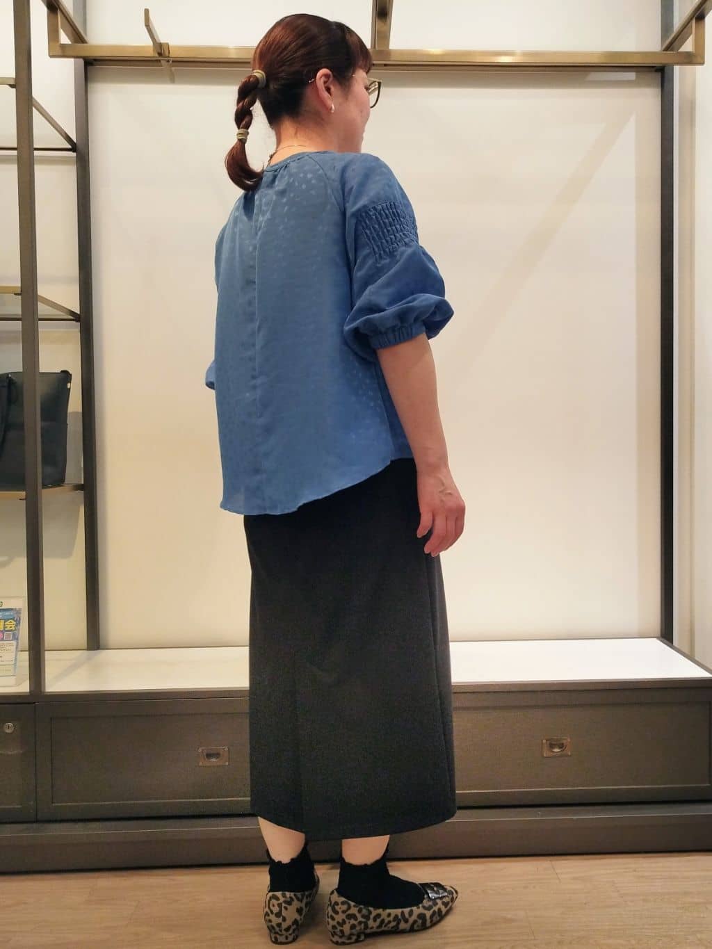 junさんの「Reflect｜【至福の履き心地】&rsquo;25秋冬 やみつきフラットパンプス」を使ったコーディネート