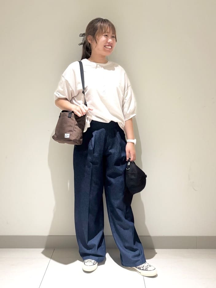 Liriさんの「Dessin｜【洗える】ノースリーブカットソー」を使ったコーディネート