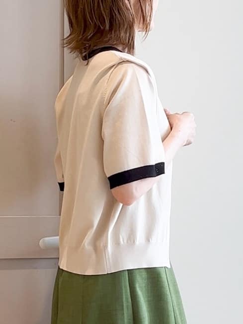 yamakoさんの「grove｜ドットで華やぐ　軽やかマーメイドスカート」を使ったコーディネート