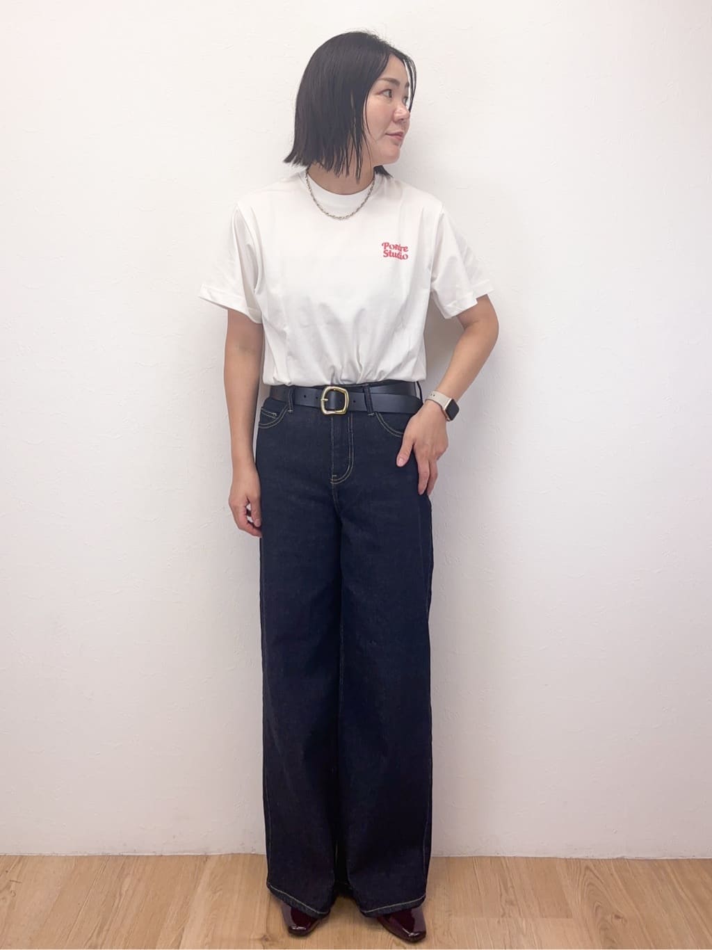 Takeさんの「OPAQUE.CLIP｜【Pontre Studio／ポンレストゥディオ】別注グラフィックTシャツ」を使ったコーディネート