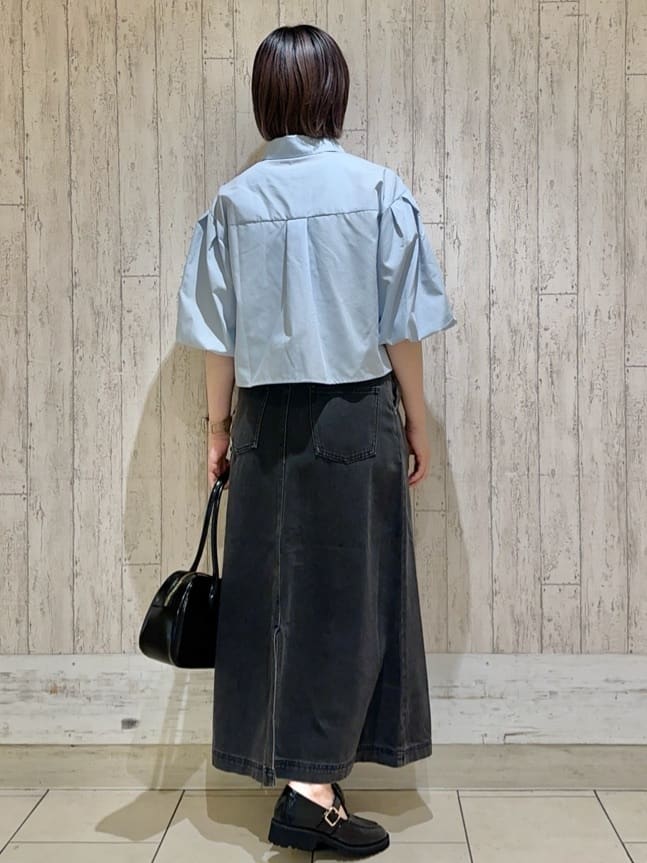 Hana...eさんの「index｜バルーンスリーブシャツ【洗濯機洗い可】」を使ったコーディネート