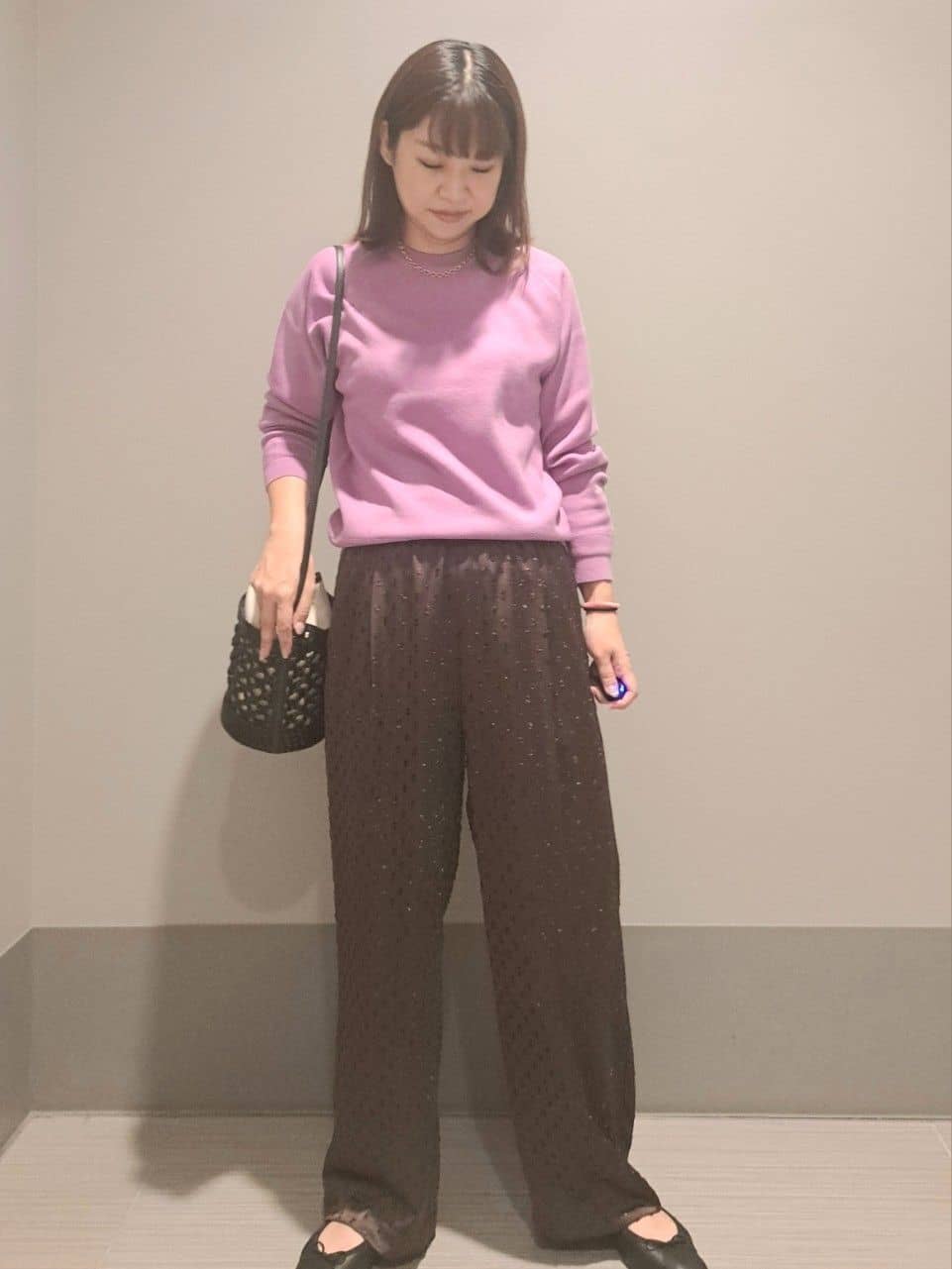 Takahashiさんの「DRESSTERIOR｜◆ソフトレザーバレエシューズ」を使ったコーディネート