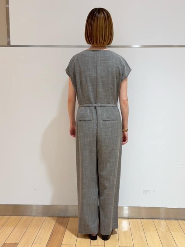 あやさんの「UNTITLED｜【接触冷感/オールインワン/洗える】梳毛調合繊コンビネゾン」を使ったコーディネート