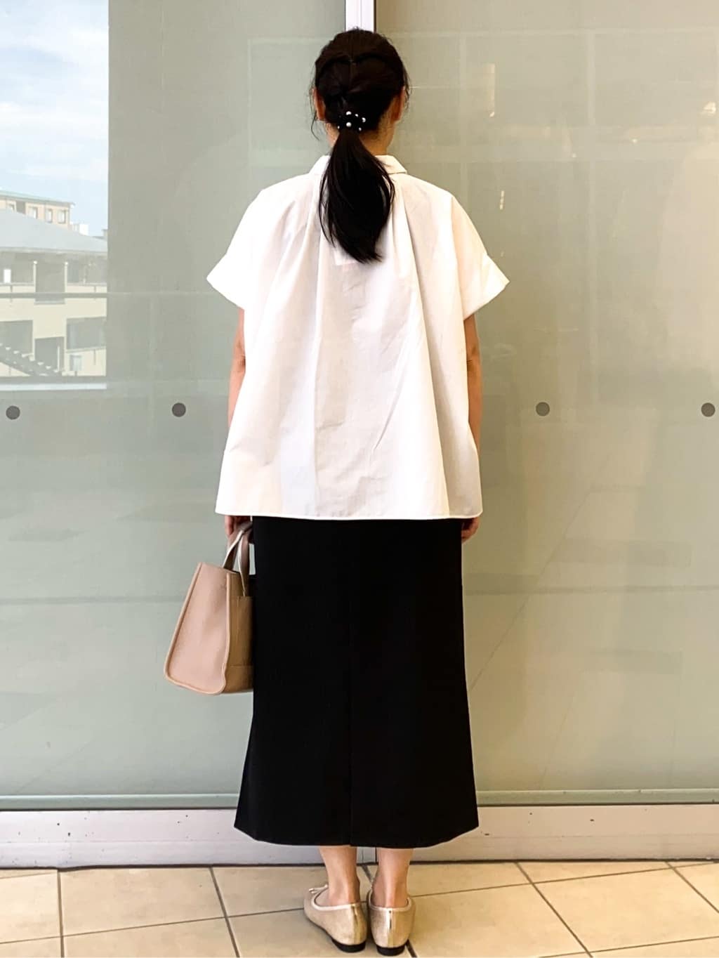 Jeanさんの「OPAQUE.CLIP｜《andGIRL掲載》リラクシーシャツ【洗濯機洗い可】」を使ったコーディネート