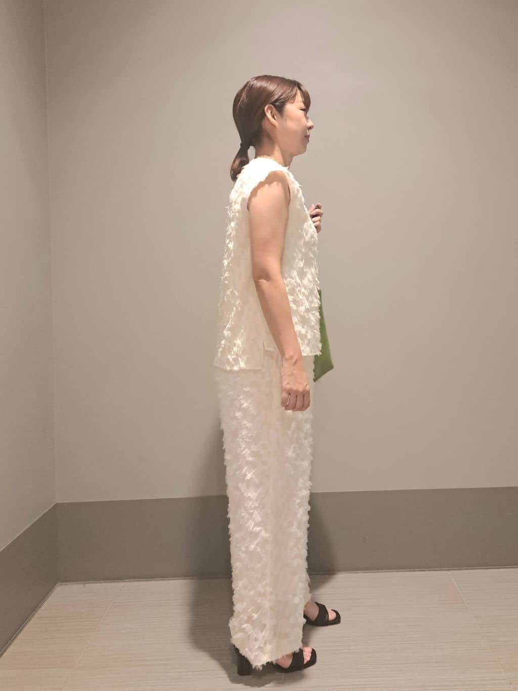 Takahashiさんの「DRESSTERIOR｜◆スクエアシュリンクレザー トートバッグ」を使ったコーディネート