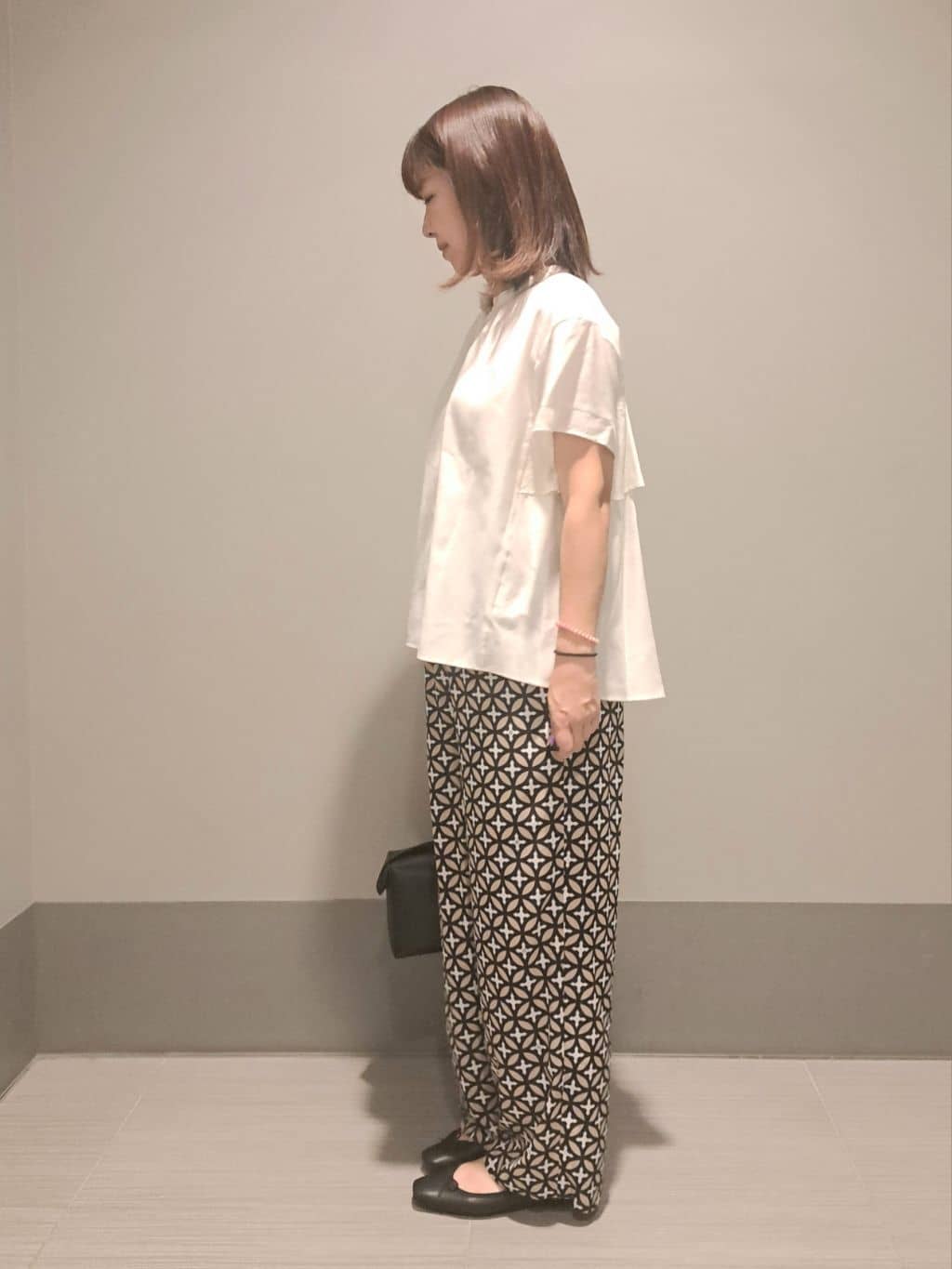 Takahashiさんの「DRESSTERIOR｜◆ソフトレザーバレエシューズ」を使ったコーディネート