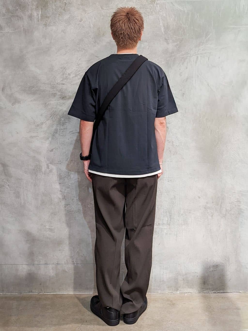 daiさんの「THE SHOP TK｜楊柳フェイクレイヤード半袖Tシャツ 【吸水速乾/毛玉になりにくい/洗濯機OK】」を使ったコーディネート