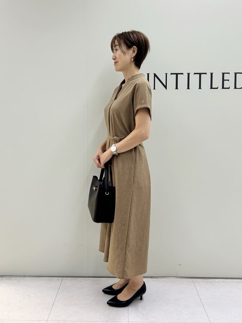 Mikiさんの「UNTITLED｜【UV/はっ水】リラククールワンピース」を使ったコーディネート