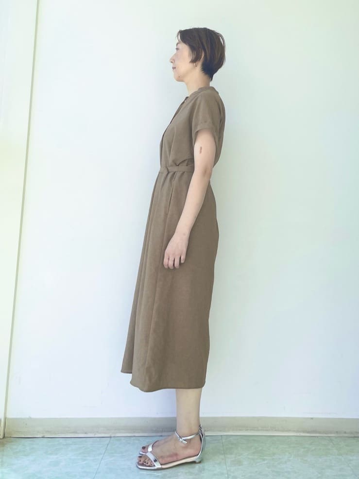 aliceさんの「UNTITLED｜【UV/はっ水】リラククールワンピース」を使ったコーディネート