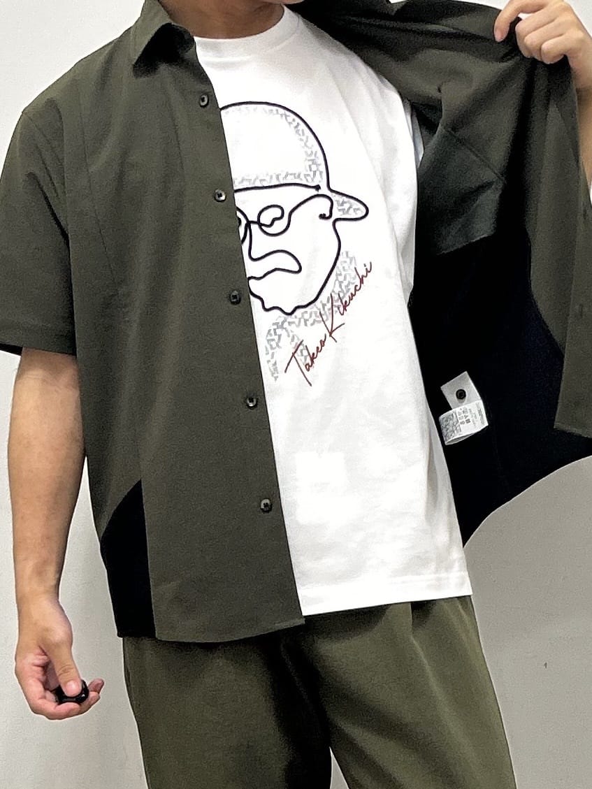 Hiroさんの「TAKEO KIKUCHI｜◆【Sサイズ～】フェイスロープ刺繍 天竺Tシャツ」を使ったコーディネート