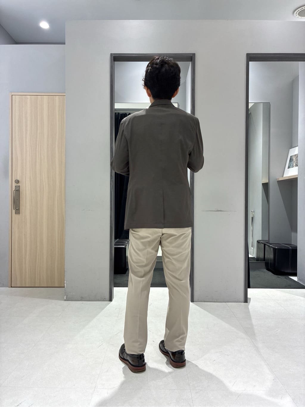 わいずみさんの「TAKEO KIKUCHI｜【COOL CITY WEAR】アーバンクール ジャケット /接触冷感・吸水速乾」を使ったコーディネート